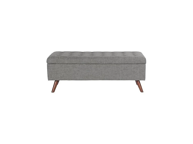 HomePop 48in Modern Tufted Storage Bench