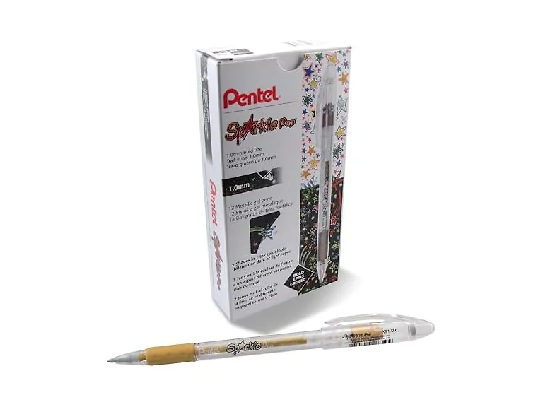 Pentel Sparkle Pop Metallic Gel Pen