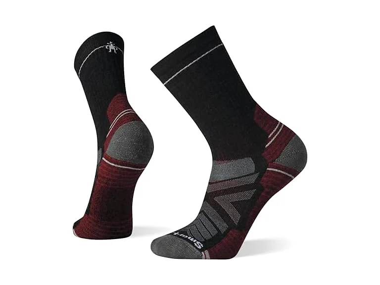 SmartWool Hike Light Cushion Crew Socks, Charcoal, Medium