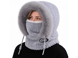 dbhype SG-RMH01 Balaclava Hood Scarf Hat Grey