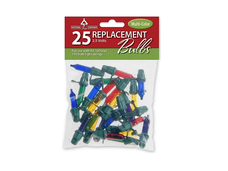 National Tree Company 2.5 Volts 25-Pack Multicolor