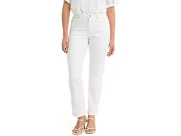 Levi's Womens Classic Straight (Also Available In Plus) Jeans, Simply White, 32 Regular US