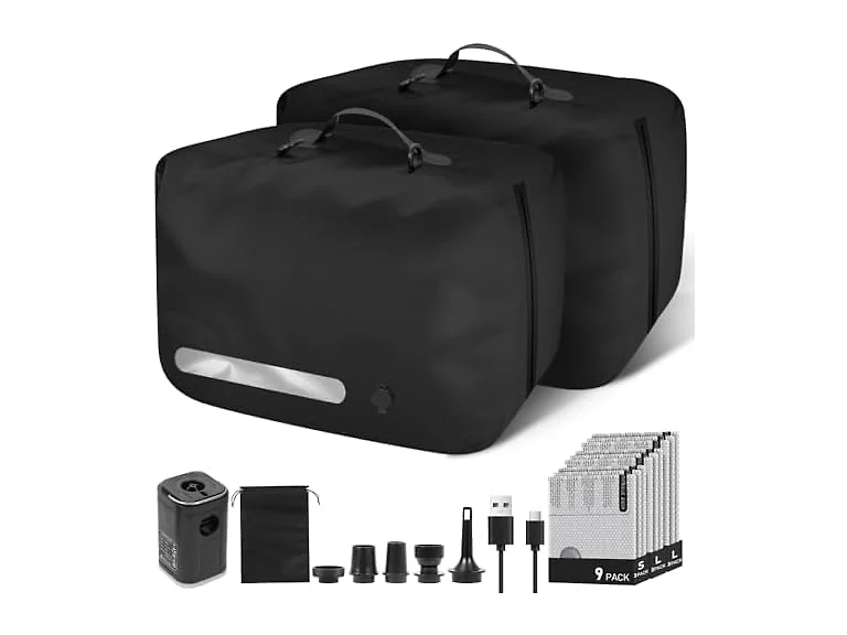 2×41L 11-Pack Travel Vacuum Bags