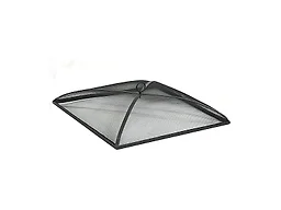 Sunnydaze Decor KF-SQS30 30" Mesh Fire Pit Cover Black