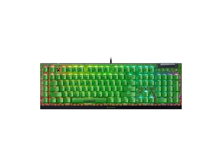 Razer BlackWidow Gaming Keyboard - Minecraft Edition