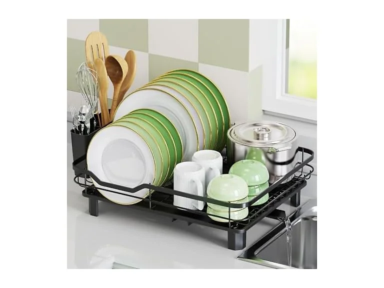 ROTTOGOON Black Dish Drying Rack