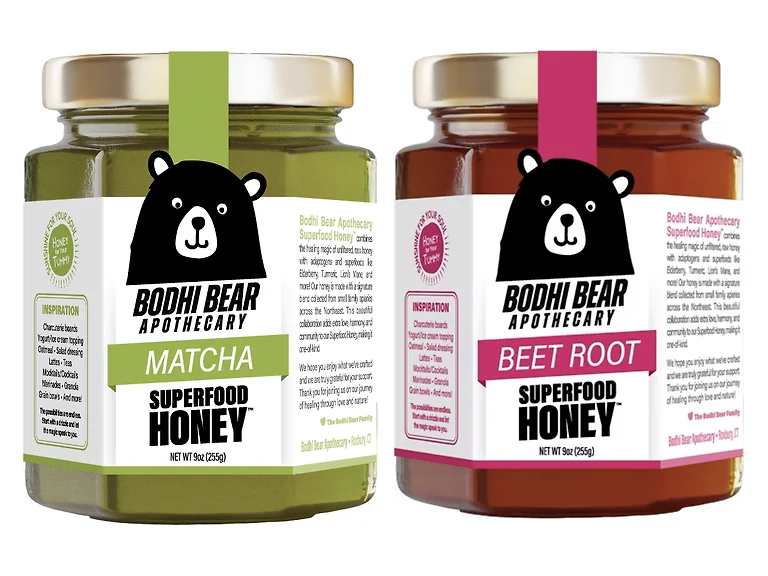 (2pk) Bodhi Bear Honey - Summer