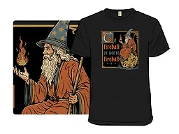 Medieval Wizard Fireball