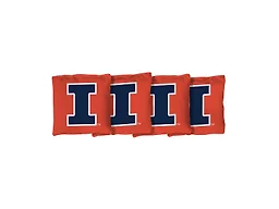 Escalade Sports FWD-ESC-COL-1134 College Team Cornhole Bags 4pk Illinois Fighting Illini 