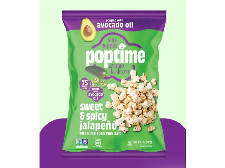 50ct Poptime Popcorn - Sweet and Spicy Jalapeno