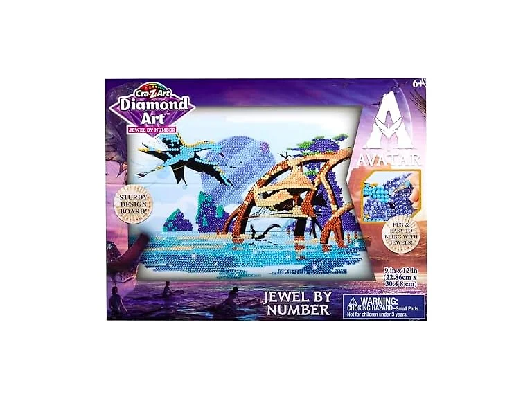 Cra-Z-Art Avatar Diamond Art Jewel by Number Kit