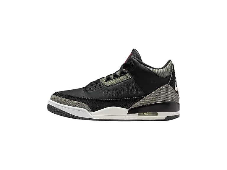 Air Jordan 3 x Levi's  Black and White