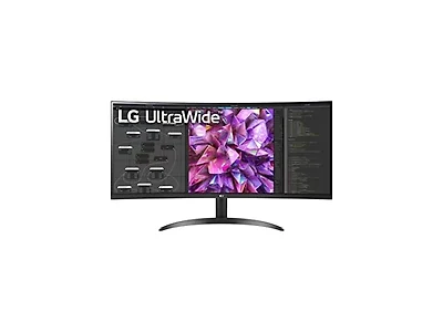 LG 34BQ60QC-B 21:9 Curved UltraWide QHD IPS Monitor