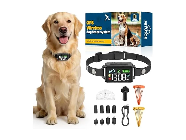 Petutor BC9991260656574 GPS Wireless Dog Fence