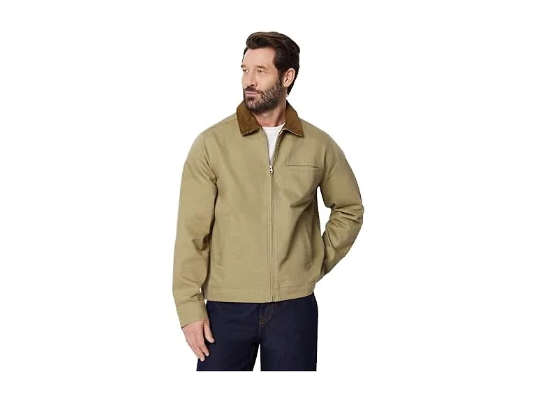 Amazon Essentials Men Relaxed-fit Rigid Zip Jacket