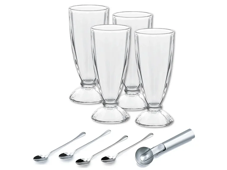 Le Regalo 9 Piece Ice Cream Set