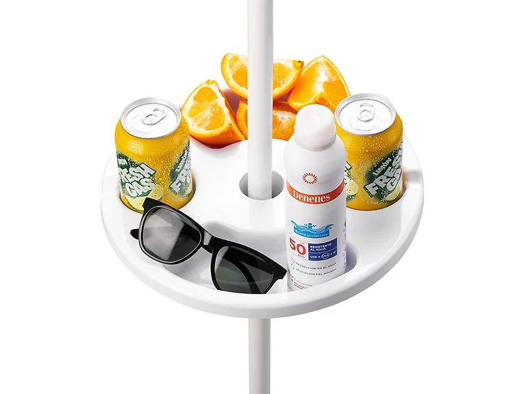 Zone Tech 12" Beach Umbrella Table Tray