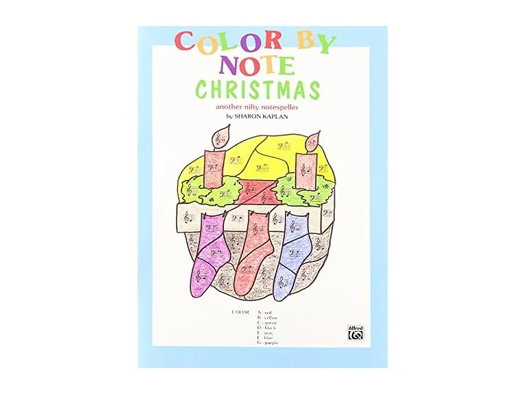 Color by Note Christmas-another nifty
