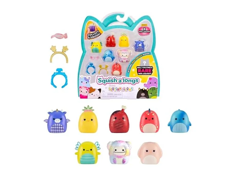 Squish-a-longs Mini-Squish 8-Pack (Wave 5, Style 3)
