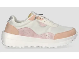 Hey Dude Womens Shoes, Hayden Shine, Peach/White, 37