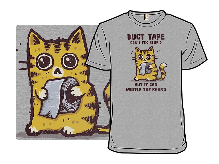 Duct Tape Can Muffle The Sound