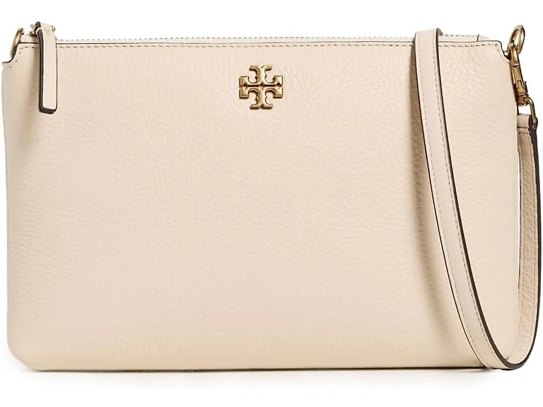 Tory Burch Women's Mercer Pebbled Wallet Crossbody