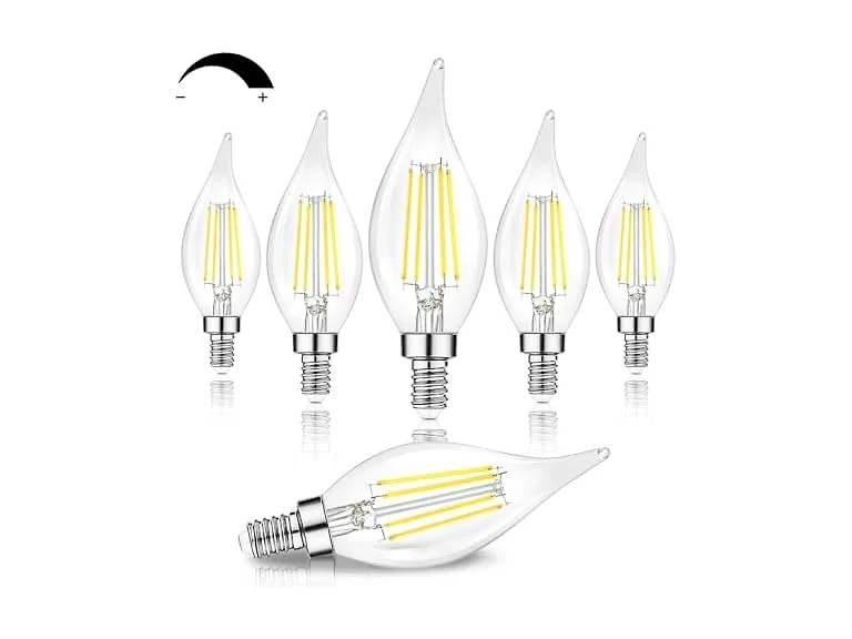 TOBUS Dimmable E12 Candelabra LED Bulbs