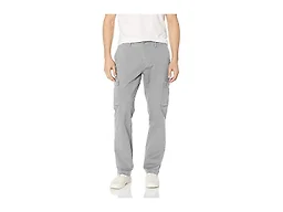 Amazon Essentials Men's Slim-Fit Stretch Cargo Pants with Tapered Leg, Light Grey, 42W x 32L