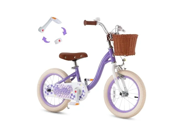 RoyalBaby Girls Bike Belle EZ Kids Bike, 14 Inch