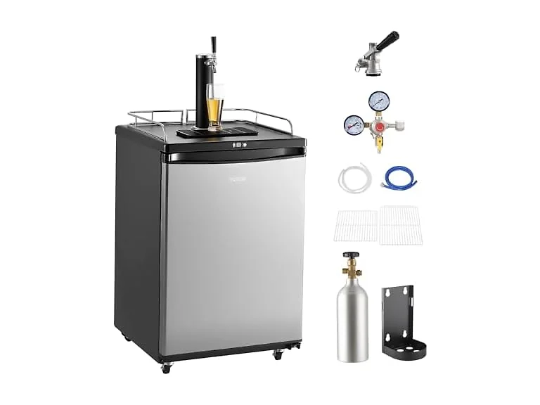 VEVOR Beer Kegerator, Single Tap Draft