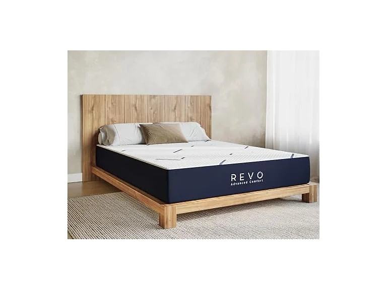 REVO 12in Gel Memory Foam Mattress Queen