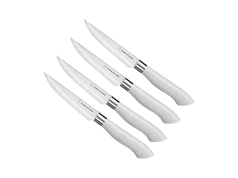 Eco-Friendly 4Pc Micro Serrated Steak Knife Set