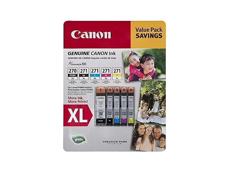 Canon GI-270XL, CLI-271XL Ink Cartridges C/M/Y/K