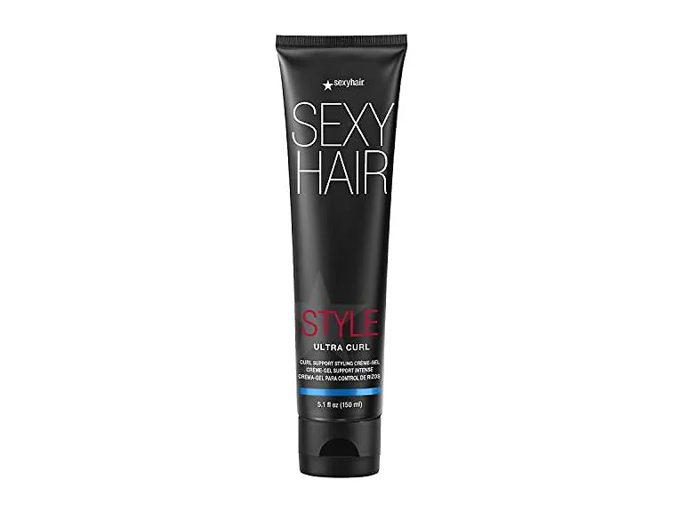 (2 Pack) Sexy Hair Ultra Curl Support Styling Creme-Gel, 5.1 oz