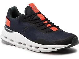 On Running  26.98479 5.5 On Running Cloudnova Form Women's Shoes Black/Flame Black/Flame