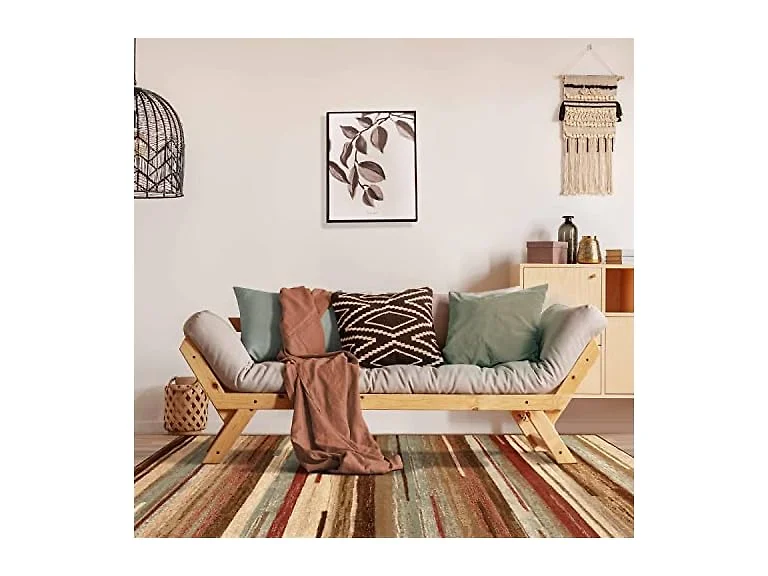 Superior Contemporary Stripes Abstract Lines Indoor Rug