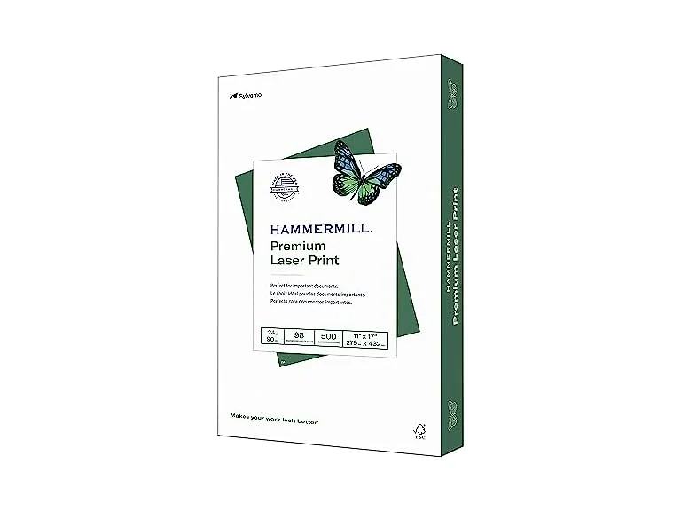 Hammermill Printer Paper, Premium Laser Print 24 lb, 11 x 17
