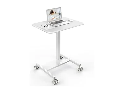 dumos Standing Laptop Desk White