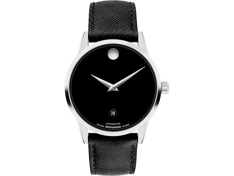 Movado Men's Museum Classic Automatic Black Watch