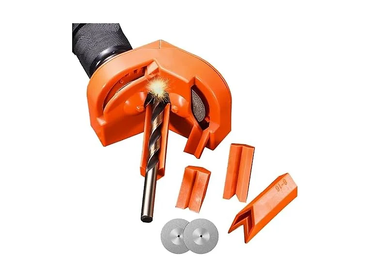 Drill Bit Sharpener, Orange