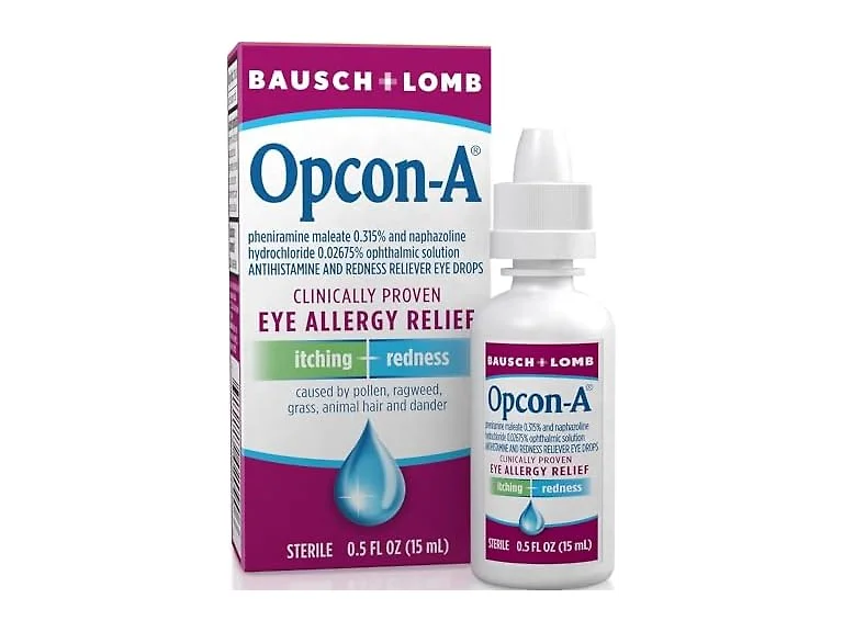 Opcon-A Allergy Eye Drops 