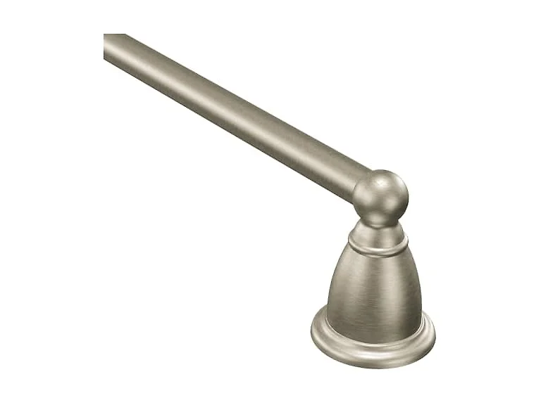 Moen Brantford Brushed Nickel 24-In Single Towel Bar