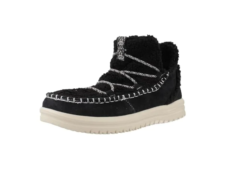 Hey Dude Camden Suede Cozy Women's Shoes