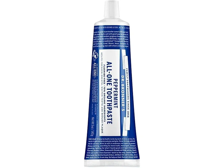 Dr. Bronner's Peppermint Toothpaste 5 oz