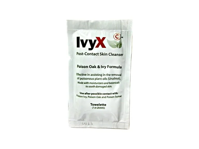 Poison Ivy and Oak Post Contact Skin Towelettes, 10-Count