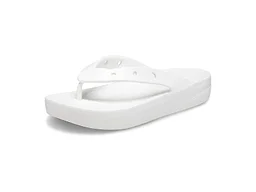 Crocs Classic Platform Women's Flip White Size 10