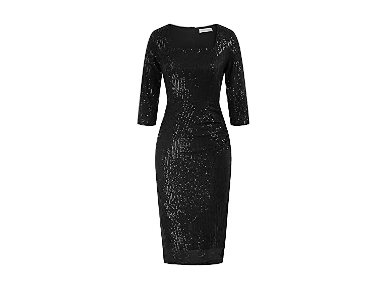 Belle Poque Women (L) Sequin Party Dress Dress