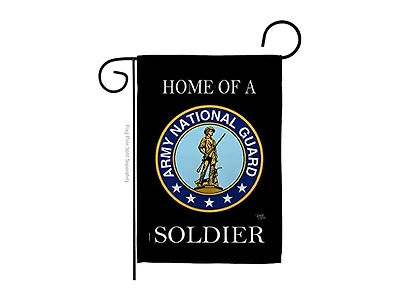 Breeze Decor National Guard Garden Flag