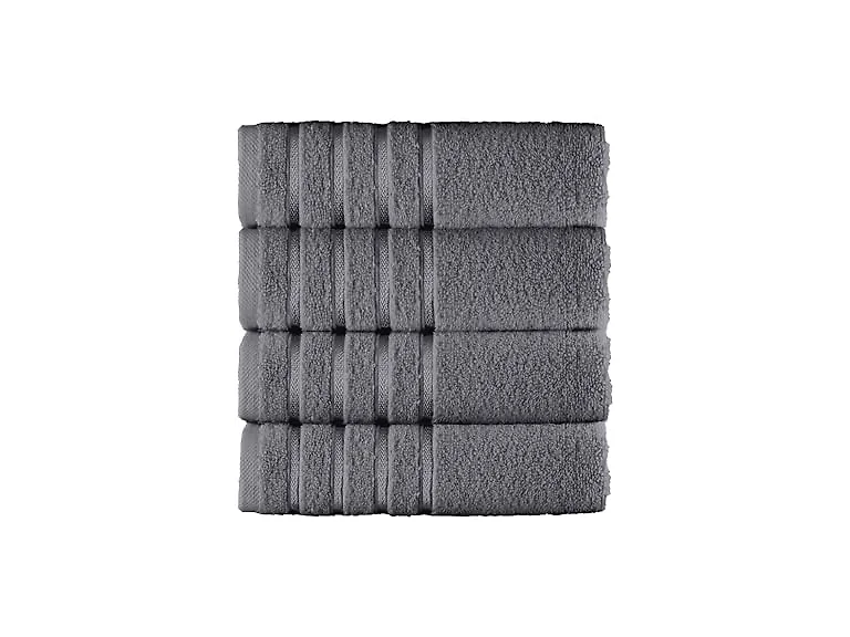 Elegant Comfort 100% Turkish Cotton 4 Lines 4Pk