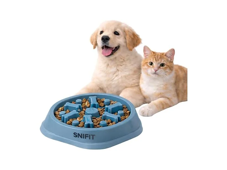 SNIFIT Slow Feeder Bowl for Small & Medium Cats & Dogs